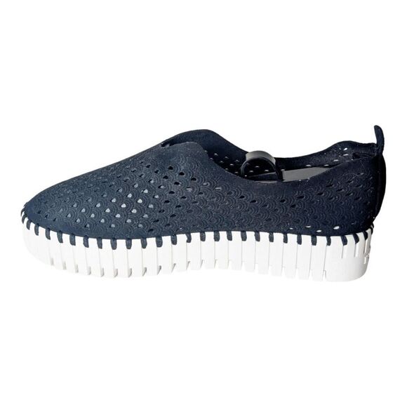 ILSE JACOBSEN Tulip 3373 Platform Sneaker In Black Size 40 - Picture 6 of 9